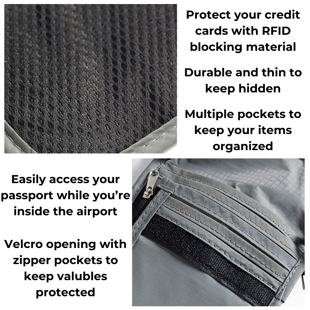 RFID Wallet & Passport Pouch